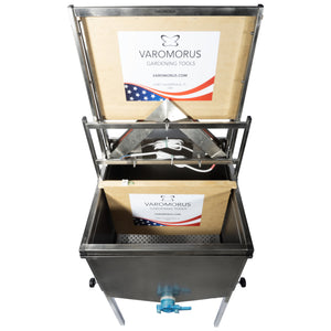UNCAPPING MACHINE WITH HOPPER