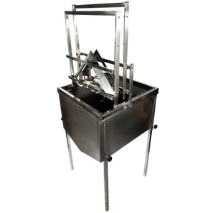 UNCAPPING MACHINE WITH HOPPER