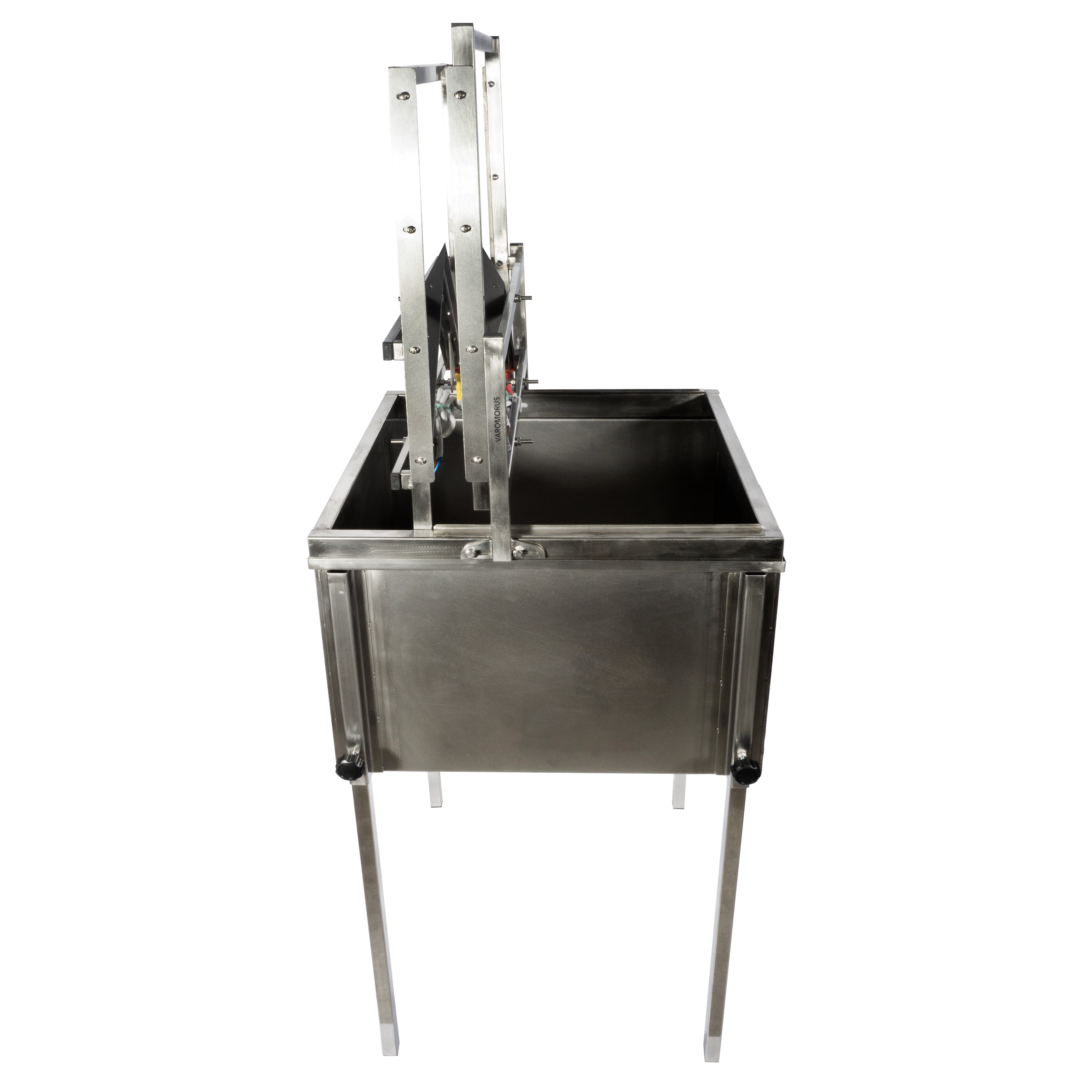 UNCAPPING MACHINE WITH HOPPER