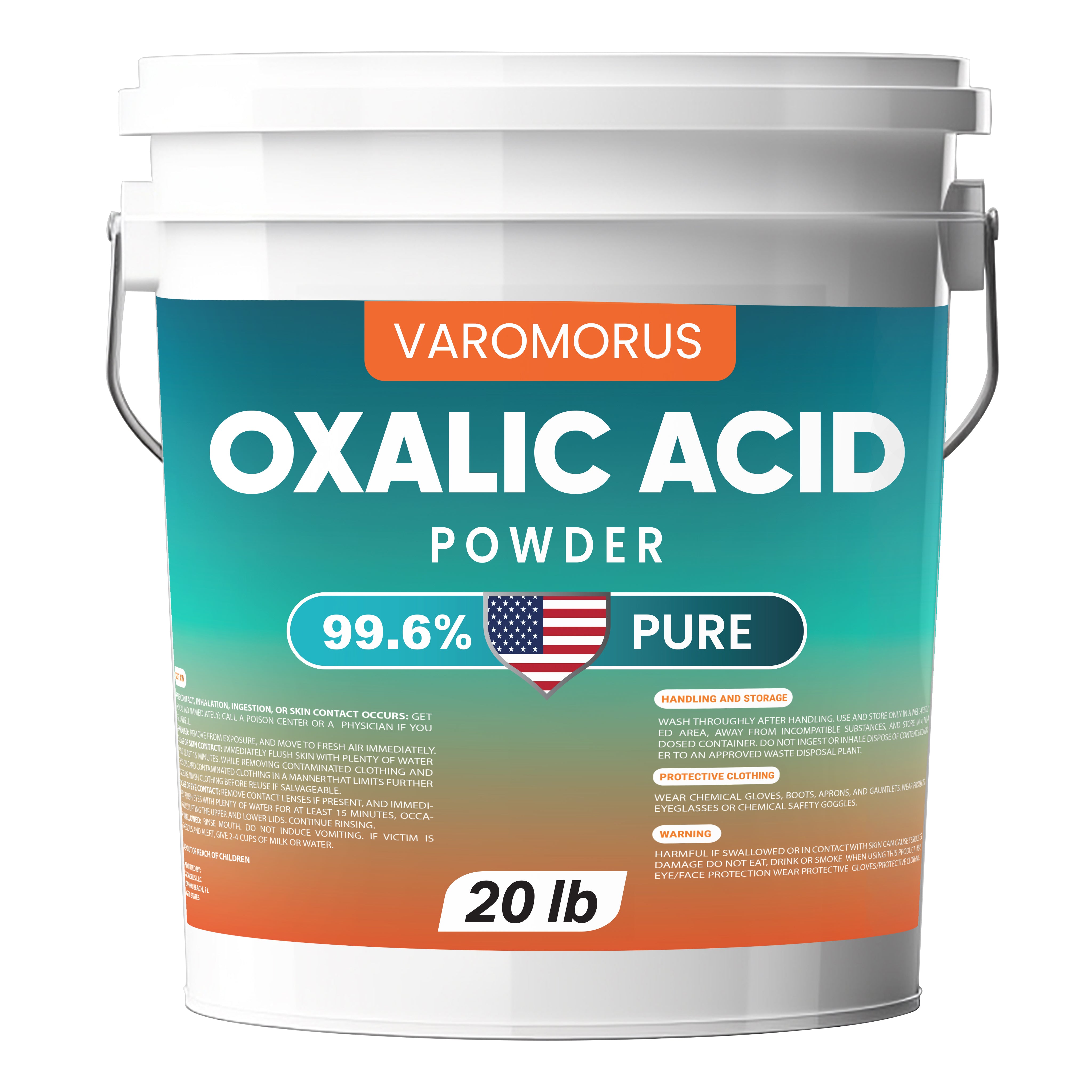 Oxalic Acid - 20 lbs - 99.6% - Pure Powder