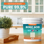 Boric Acid - 20 lbs - 99.9% - Pure Powder