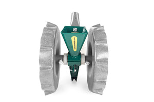 Producto: Varomorus Metal Precision Manual Seeder For Vegetables Greens Onion Radish Beets (Set Of Clean Drums (5pc)) (Color: Green, Orange, Silver, Tamau00f1o: Set Of Clean Drums (5pc