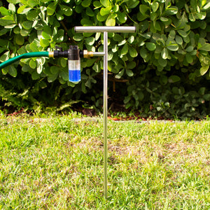 4 oz Fertilizer Injector Bottle with Valve and Hose Adapter