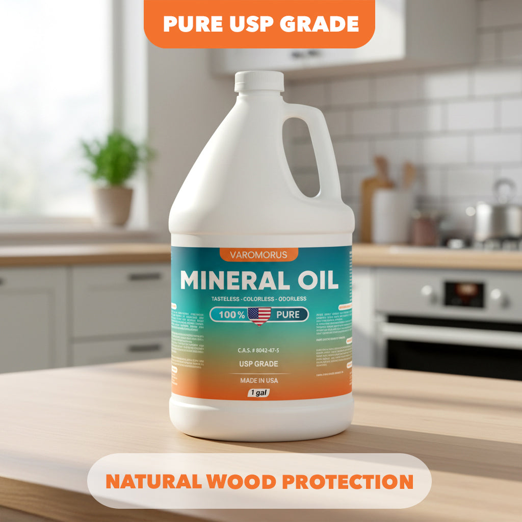 100% Pure Mineral Oil USP Grade
