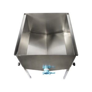 STAINLESS STEEL HOPPER FOR UNCAPPING MACHINE