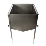 STAINLESS STEEL HOPPER FOR UNCAPPING MACHINE