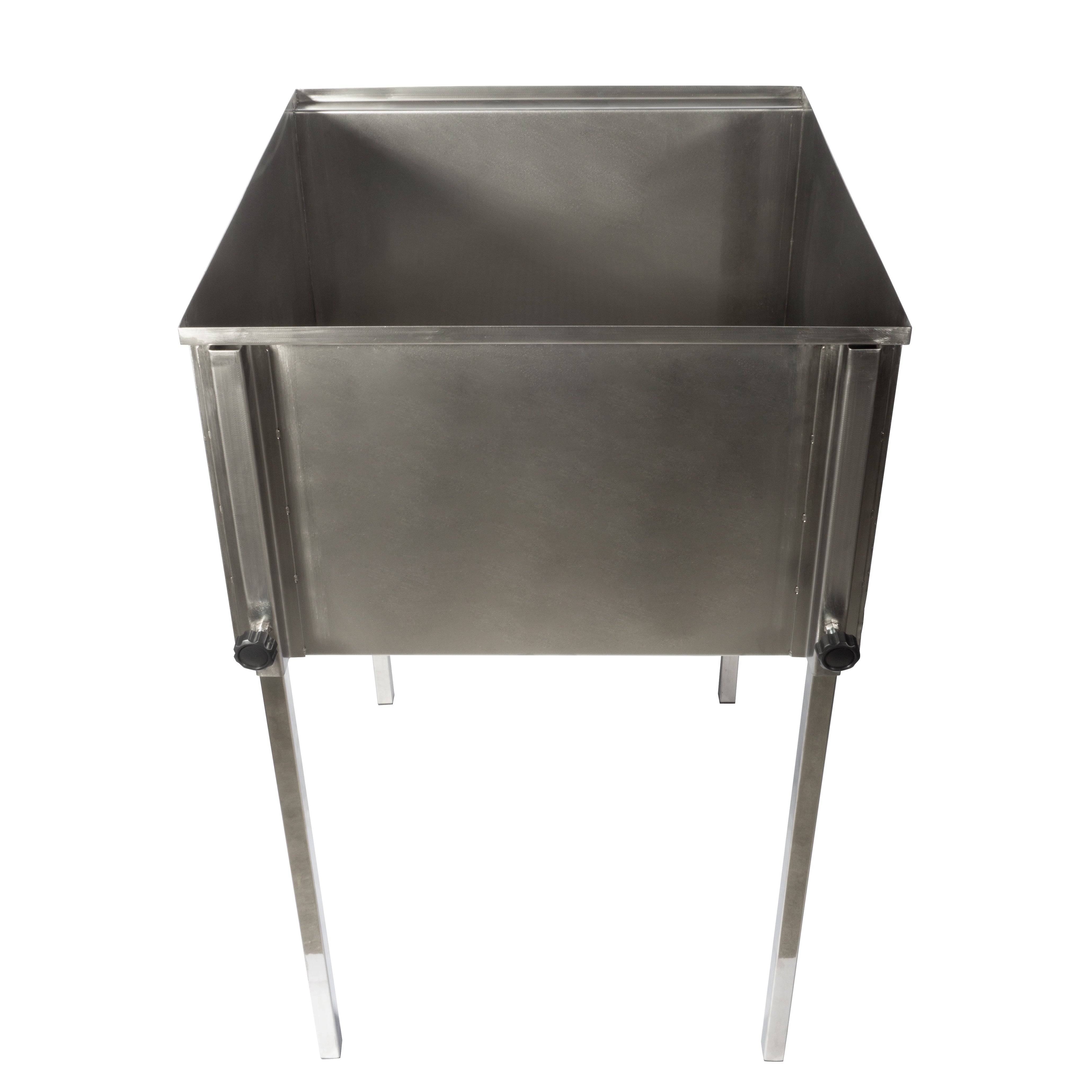 STAINLESS STEEL HOPPER FOR UNCAPPING MACHINE