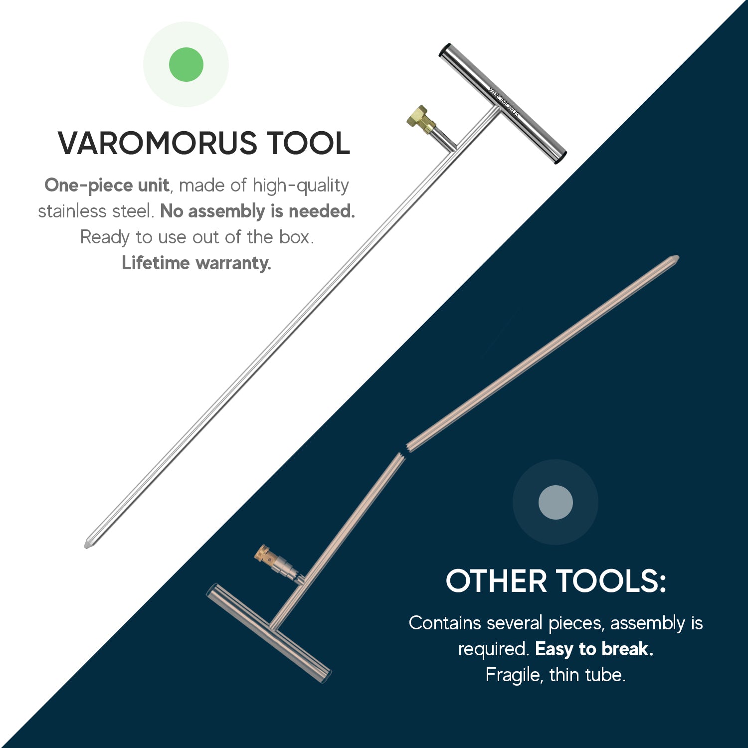 Varomorus Stainless Steel Tree Watering Irrigation Tool – Varomorus.com