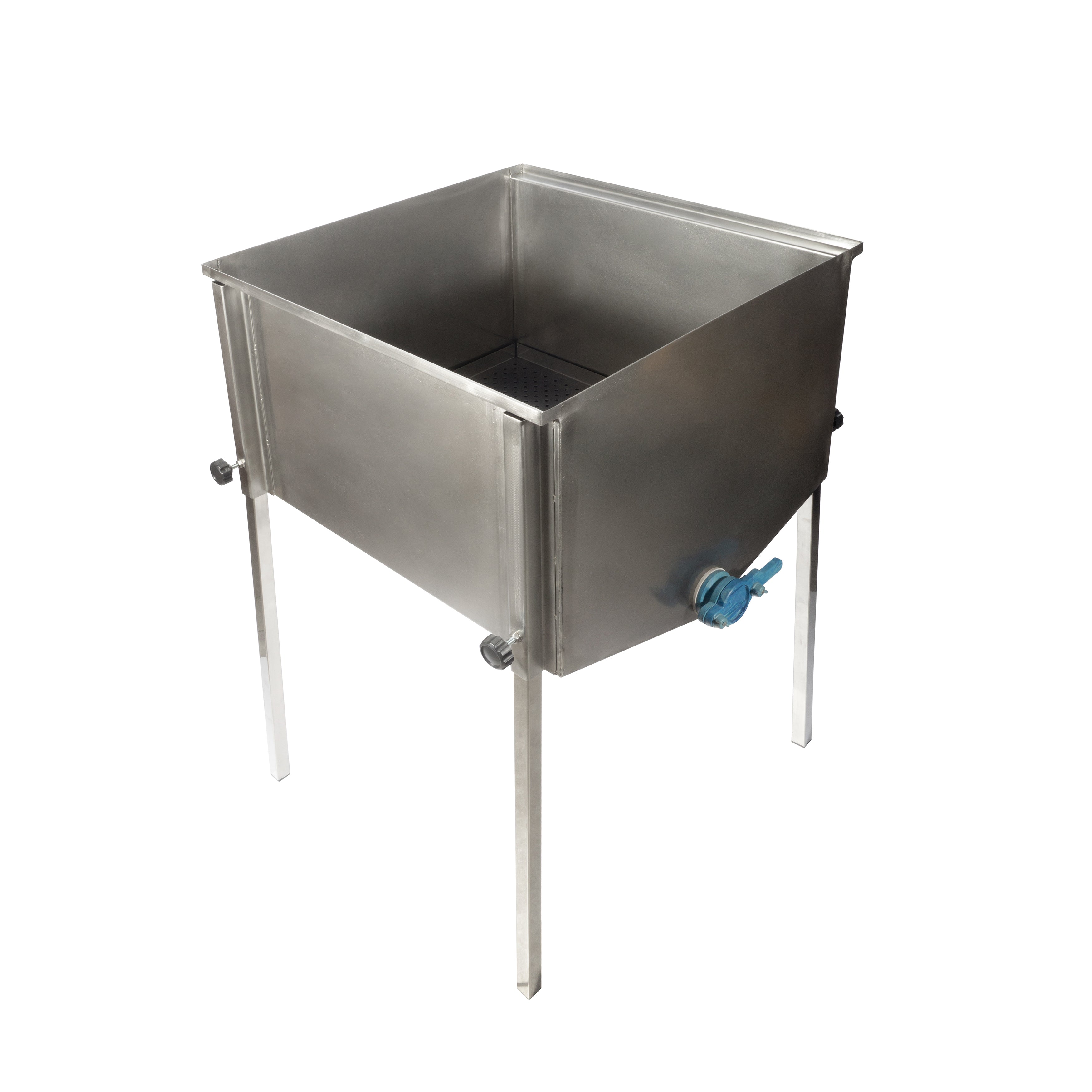 STAINLESS STEEL HOPPER FOR UNCAPPING MACHINE