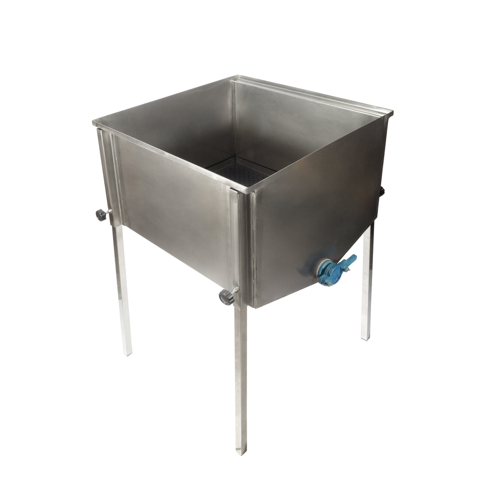STAINLESS STEEL HOPPER FOR UNCAPPING MACHINE