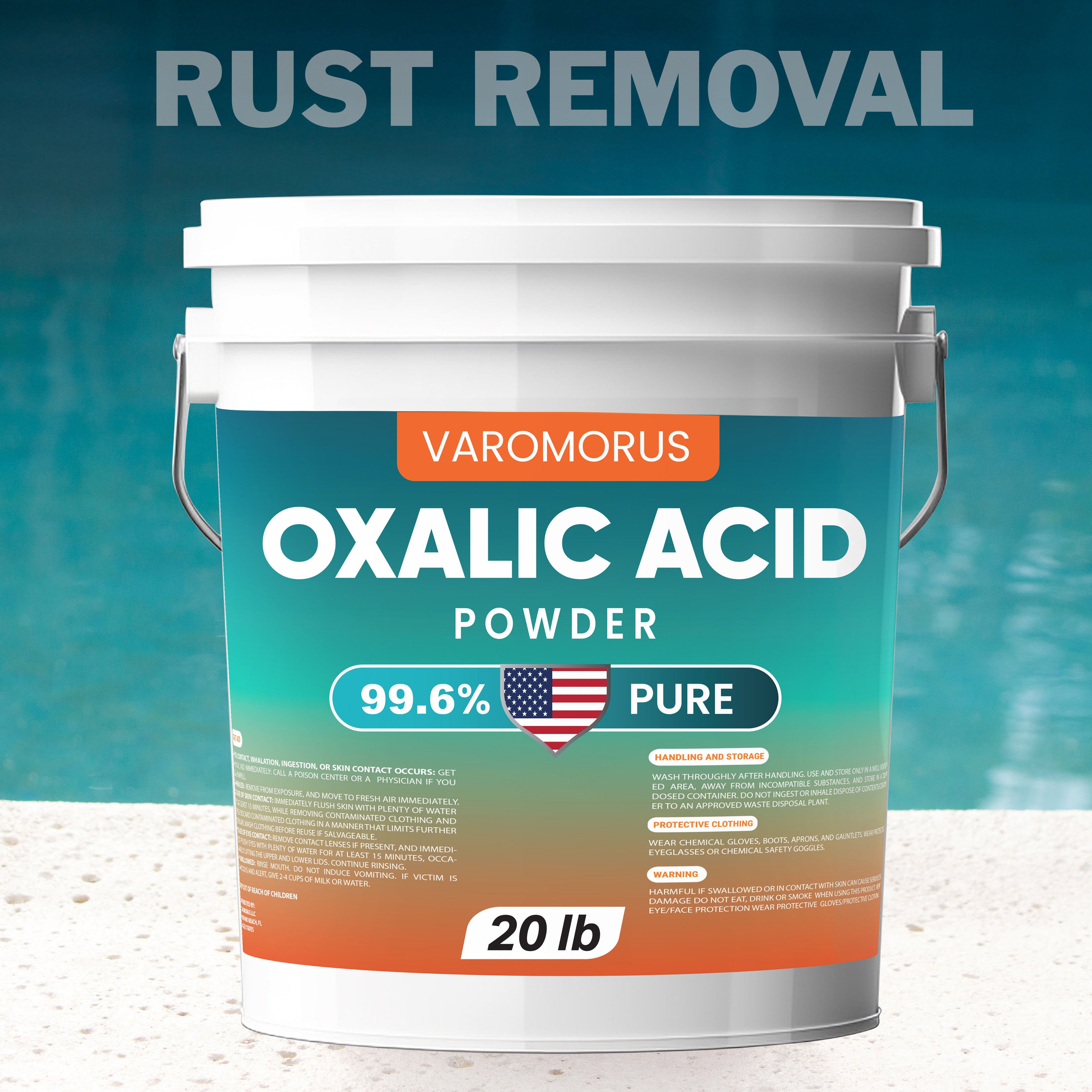 Oxalic Acid - 20 lbs - 99.6% - Pure Powder