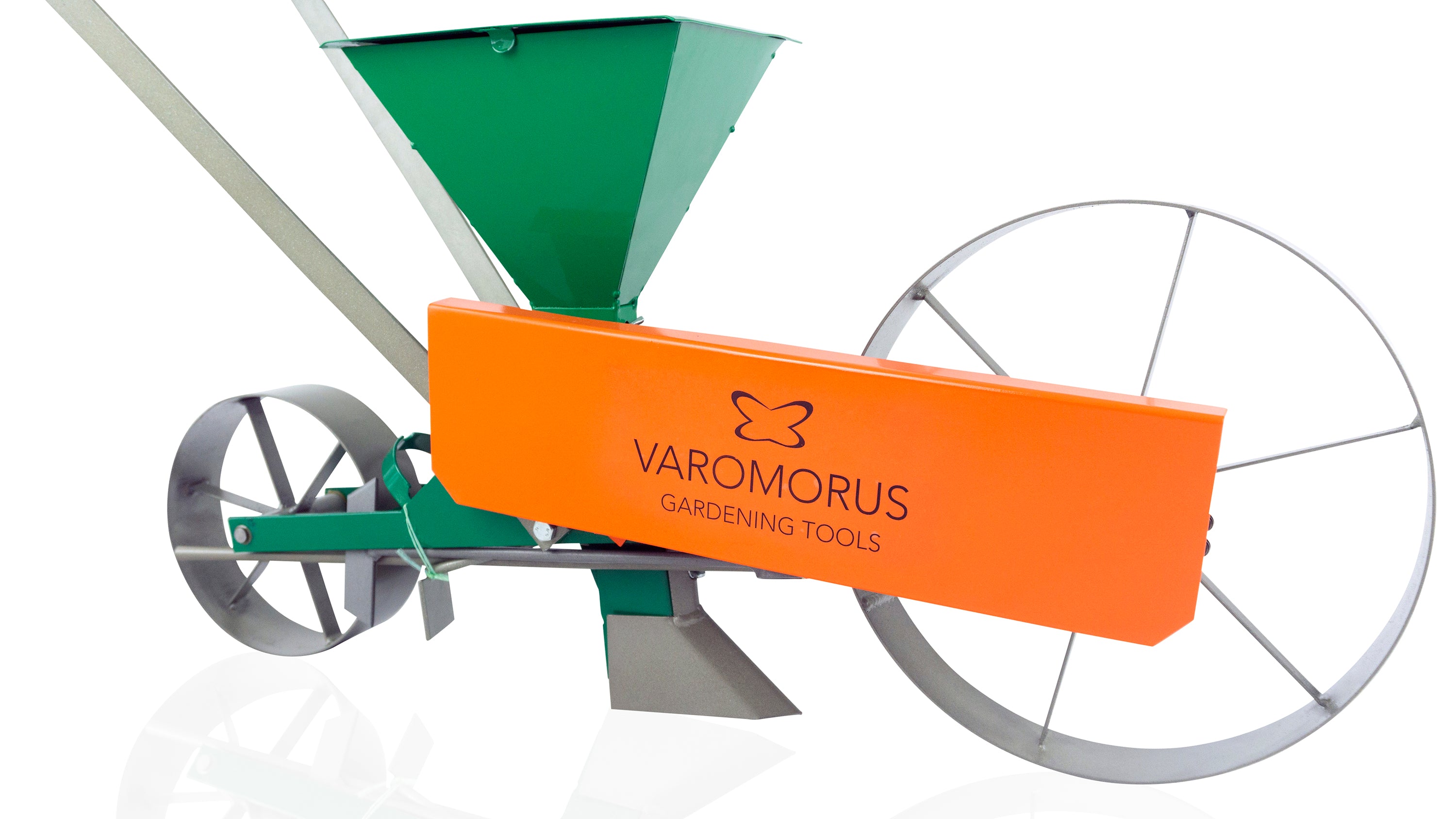 VAROMORUS SOR1/1 ONE ROW PUSH FORWARD HAND SEEDER WITH SET OF DRUMS